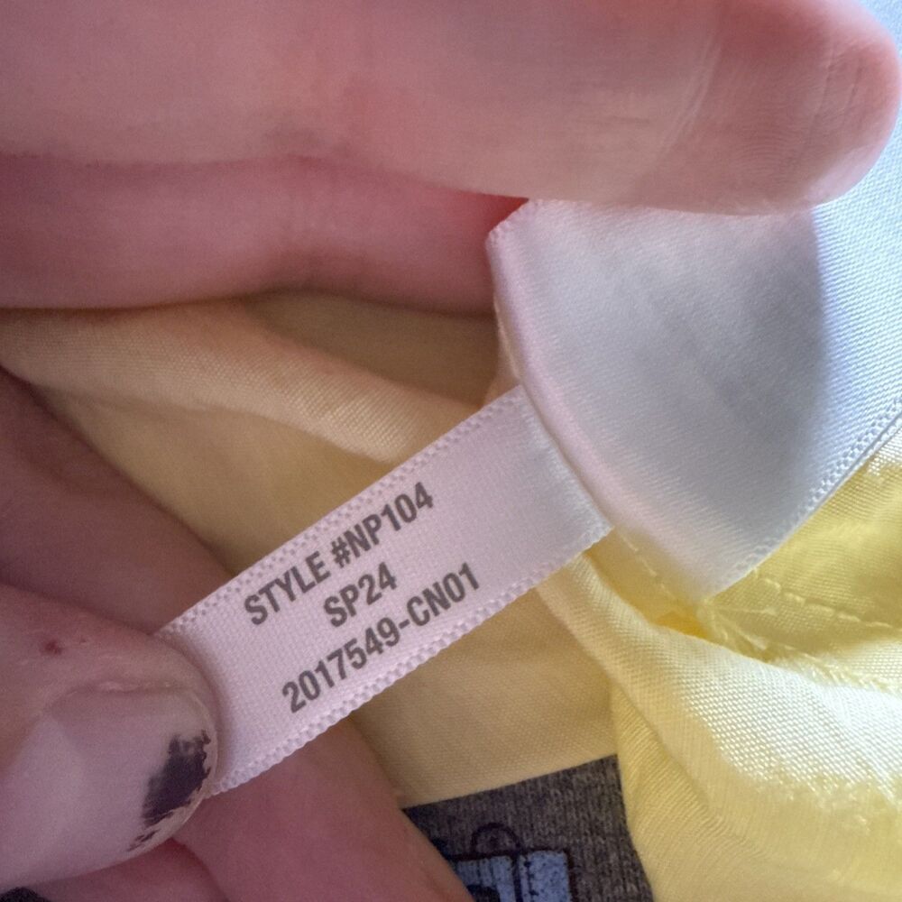 Madewell The Ariana Sleeveless Midi Slip Dress Women's Sz 4 Candlelight Yellow - Picture 8 of 8